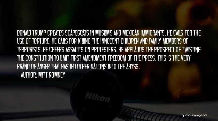 Killing The Innocent Quotes By Mitt Romney