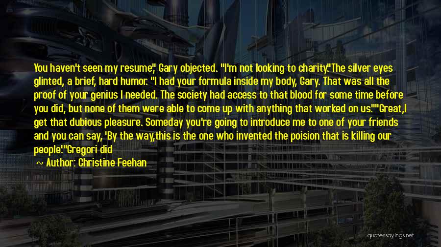 Killing Time Quotes By Christine Feehan