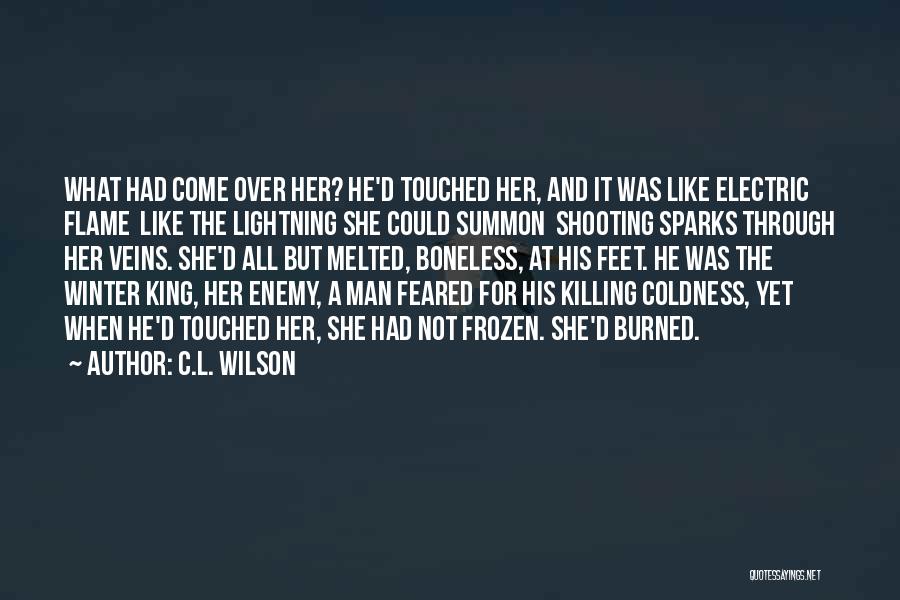 Killing Your Enemy Quotes By C.L. Wilson