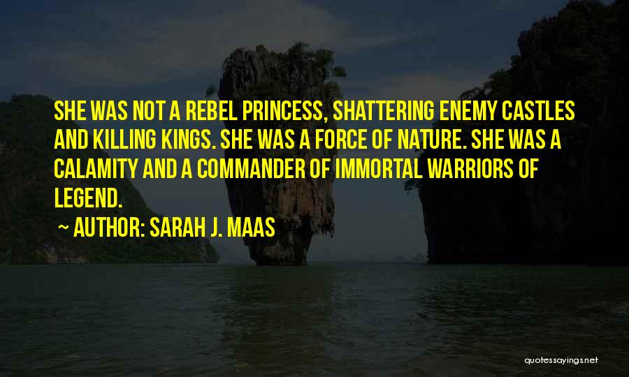 Killing Your Enemy Quotes By Sarah J. Maas
