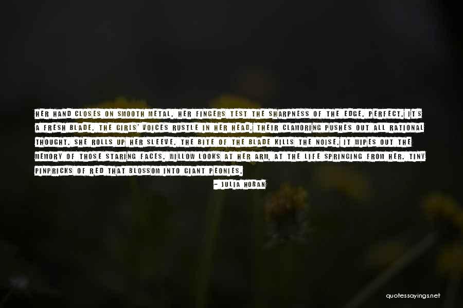 Kills Life Quotes By Julia Hoban Kills Life Quotes By Julia Hoban