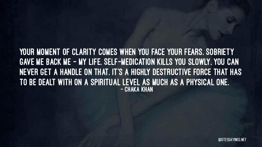 Kills Me Quotes By Chaka Khan Kills Me Quotes By Chaka Khan