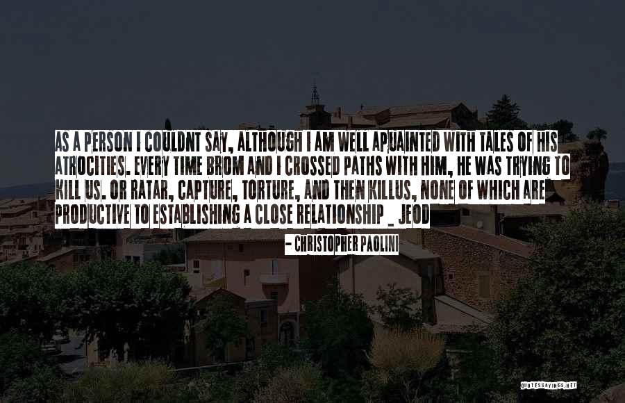 Killus Quotes By Christopher Paolini Killus Quotes By Christopher Paolini