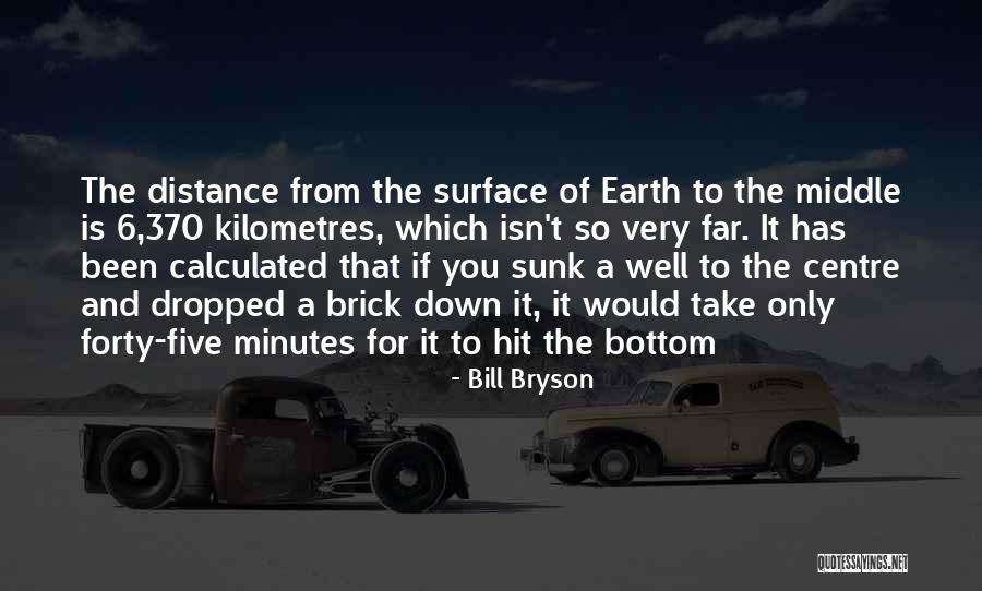Kilometres Versus Quotes By Bill Bryson Kilometres Versus Quotes By Bill Bryson