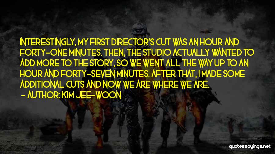 Kim Jee-woon Quotes 879583