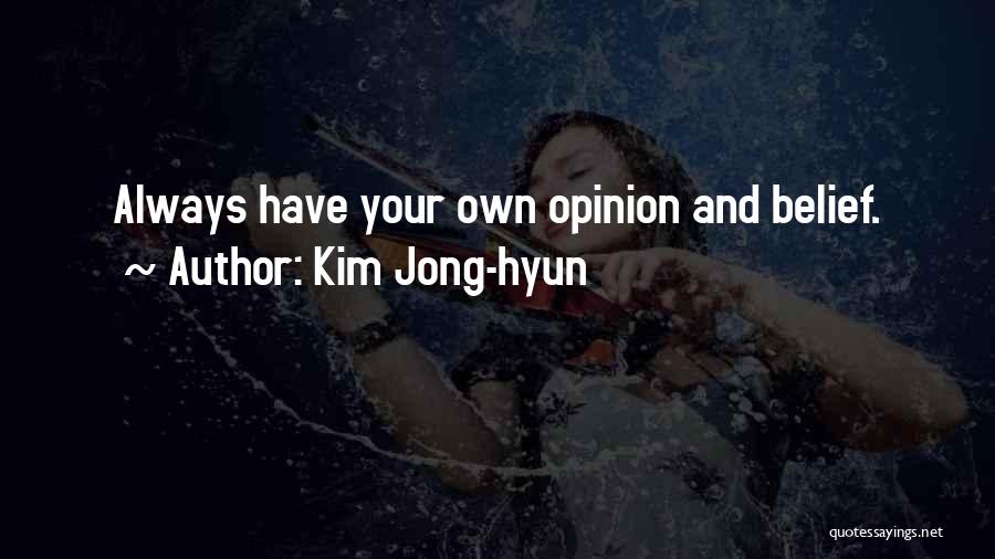 Kim Jong-hyun Quotes 220983
