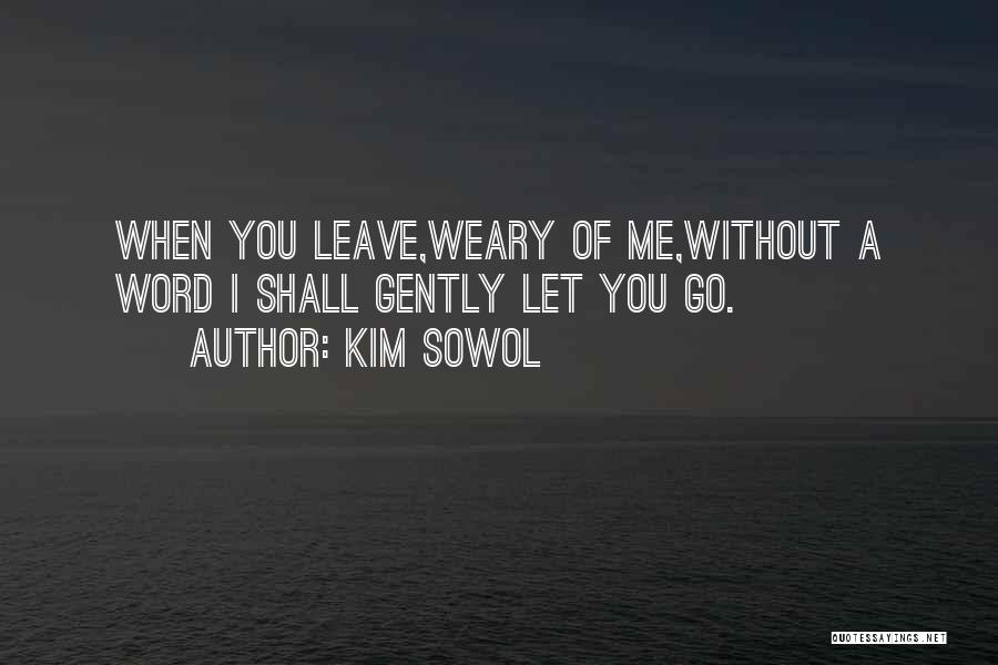 Kim Sowol Quotes 1024052