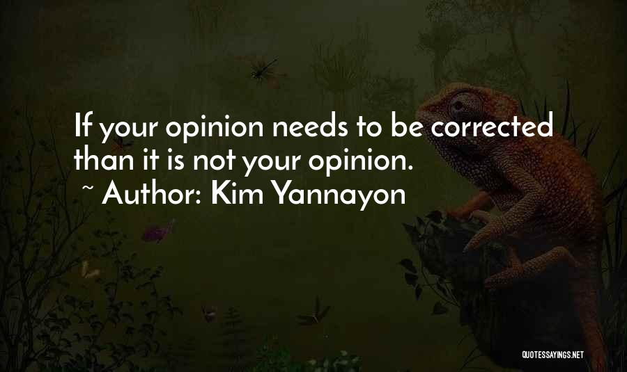 Kim Yannayon Quotes 980410