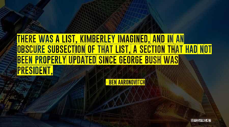 Kimberley Quotes By Ben Aaronovitch Kimberley Quotes By Ben Aaronovitch