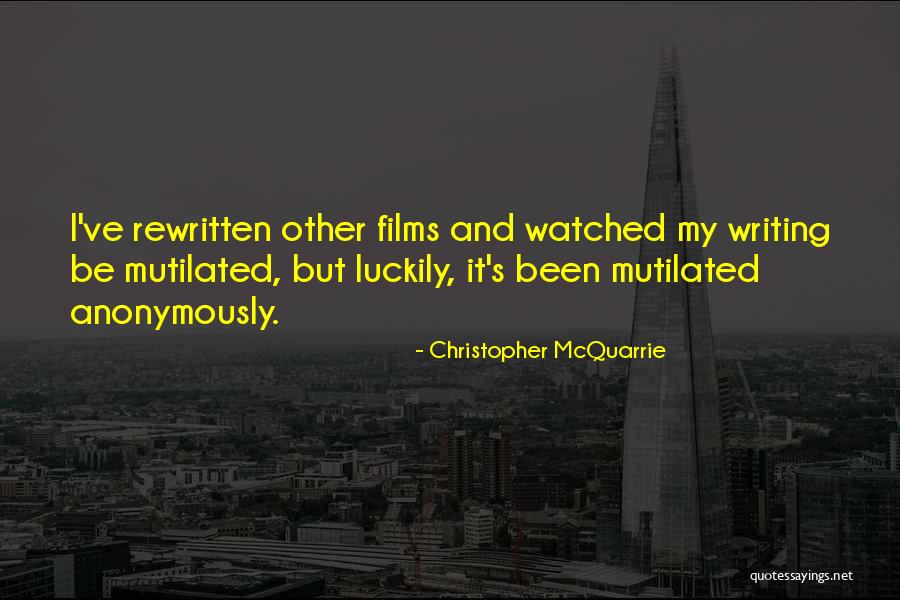 Kimeta Quotes By Christopher McQuarrie Kimeta Quotes By Christopher McQuarrie