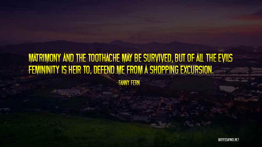 Kimetha Matthews Quotes By Fanny Fern Kimetha Matthews Quotes By Fanny Fern