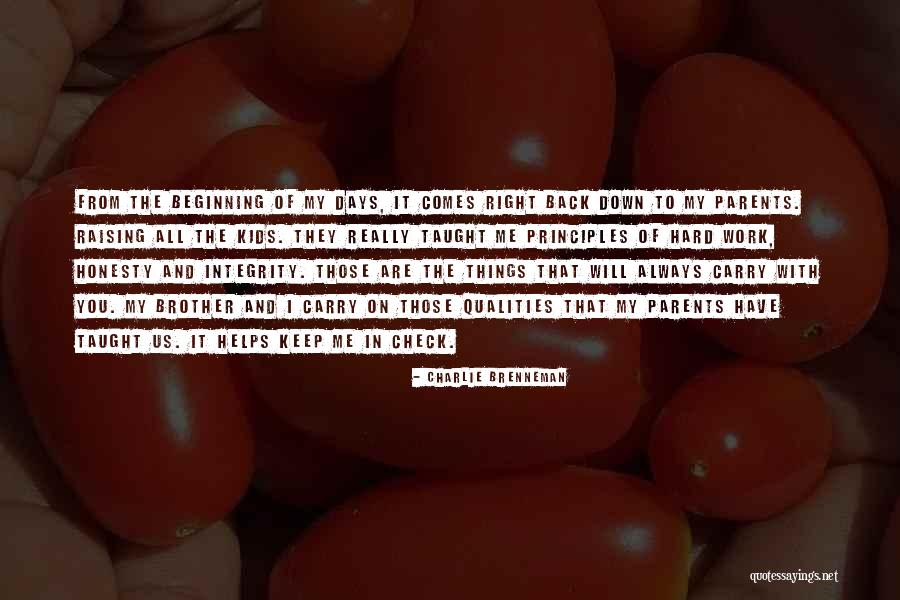 Kimijima Designer Quotes By Charlie Brenneman