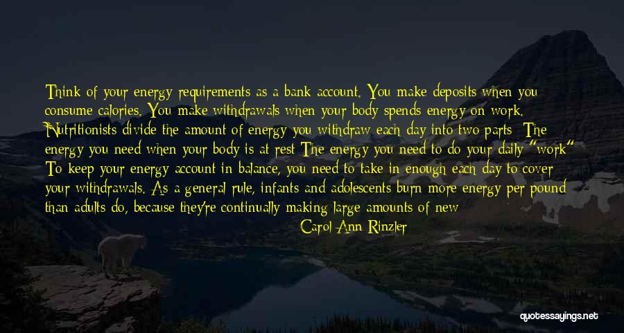 Kimming Quotes By Carol Ann Rinzler Kimming Quotes By Carol Ann Rinzler