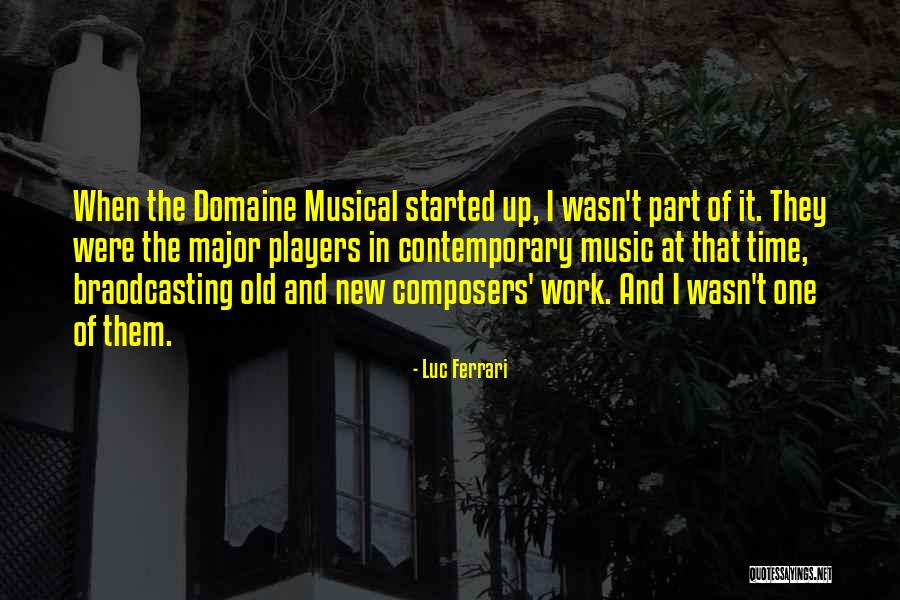 Kinanin Quotes By Luc Ferrari Kinanin Quotes By Luc Ferrari