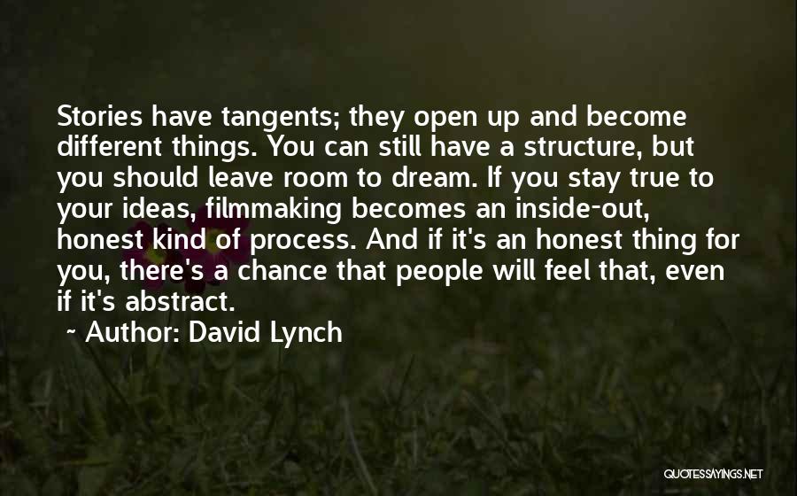Kind And Honest Quotes By David Lynch