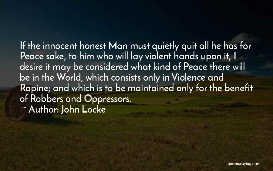 Kind And Honest Quotes By John Locke