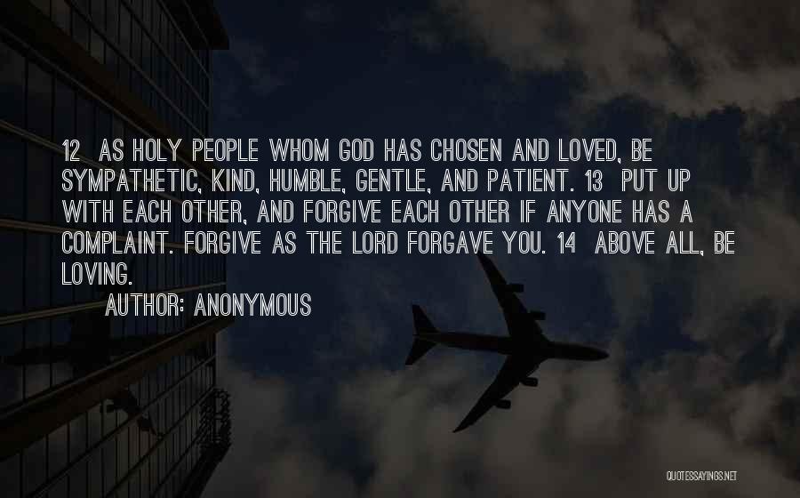 Kind And Humble Quotes By Anonymous