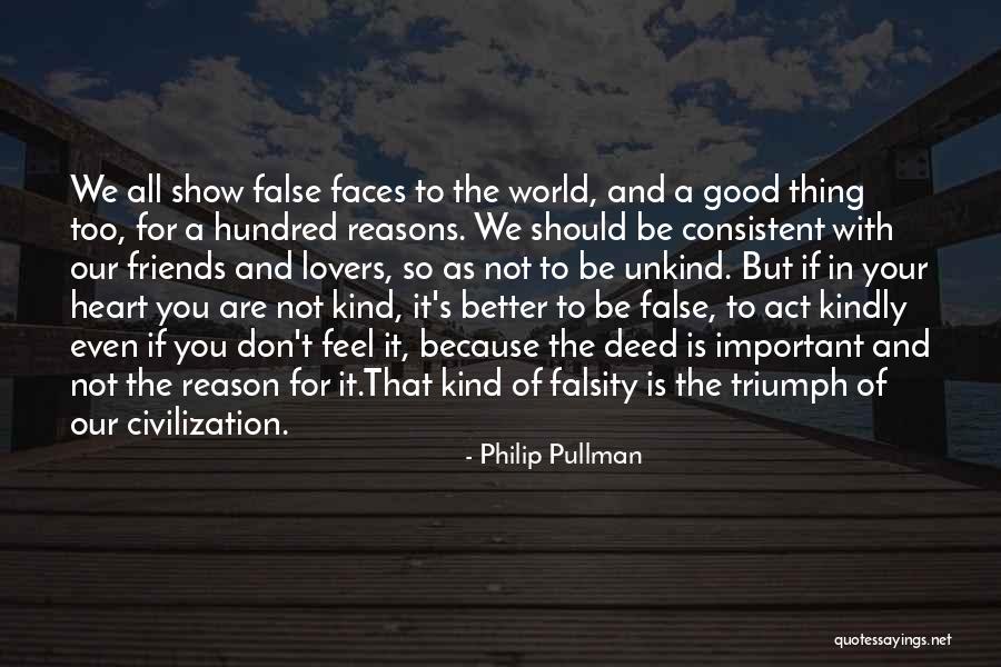 Kind And Unkind Quotes By Philip Pullman Kind And Unkind Quotes By Philip Pullman