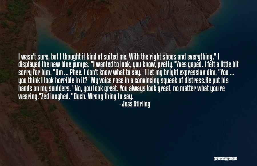 Kind Of Blue Quotes By Joss Stirling