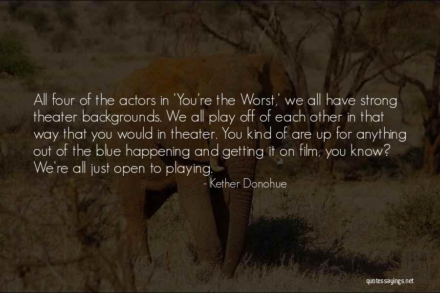 Kind Of Blue Quotes By Kether Donohue Kind Of Blue Quotes By Kether Donohue