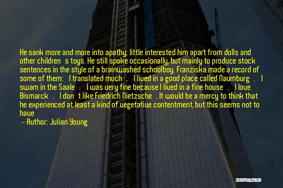 Kind Words And Quotes By Julian Young