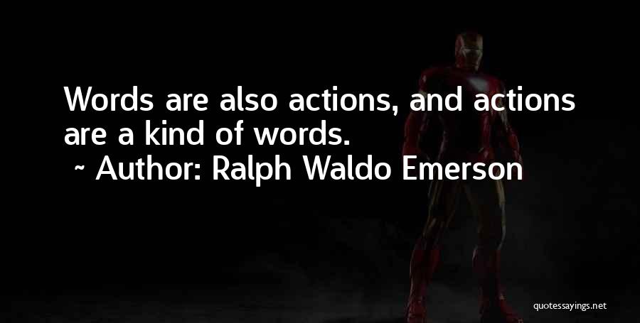 Kind Words And Quotes By Ralph Waldo Emerson