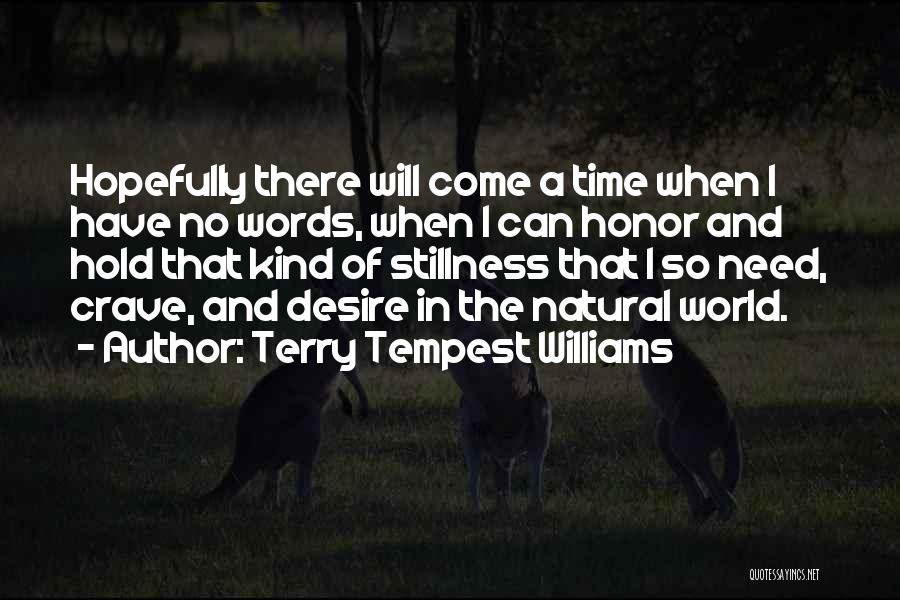 Kind Words And Quotes By Terry Tempest Williams