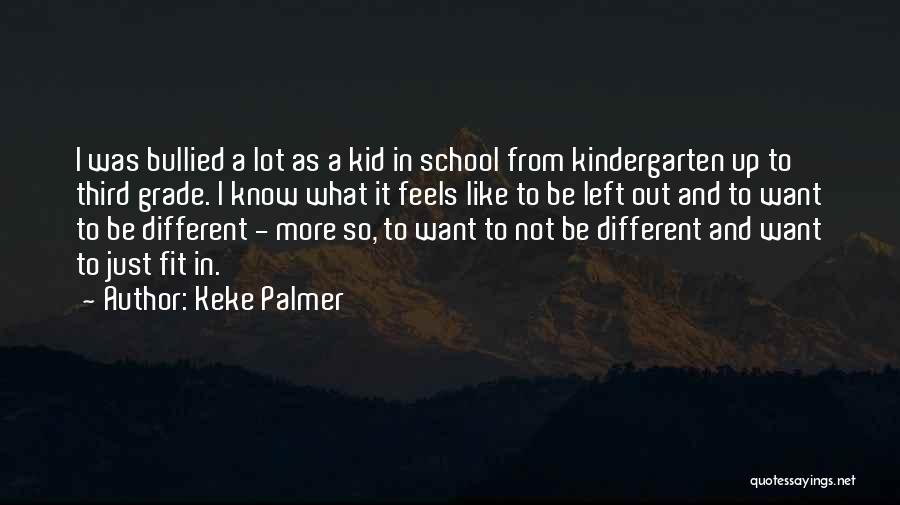 Kindergarten Cop Kid Quotes By Keke Palmer