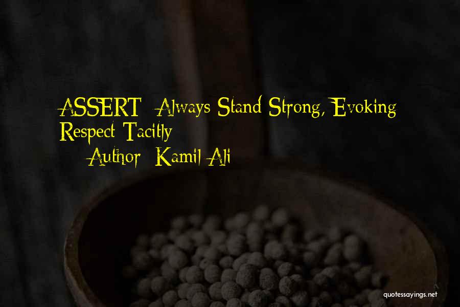 Kindermourn Quotes By Kamil Ali