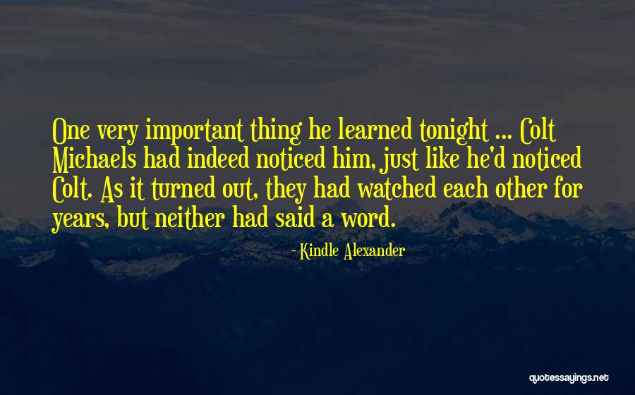 Kindle Alexander Quotes 1563144