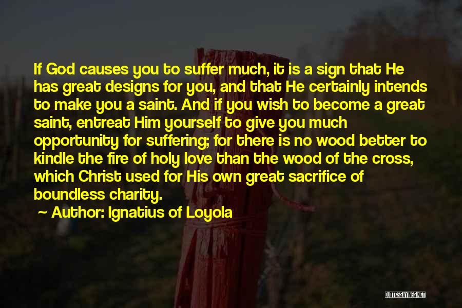 Kindle Fire Quotes By Ignatius Of Loyola