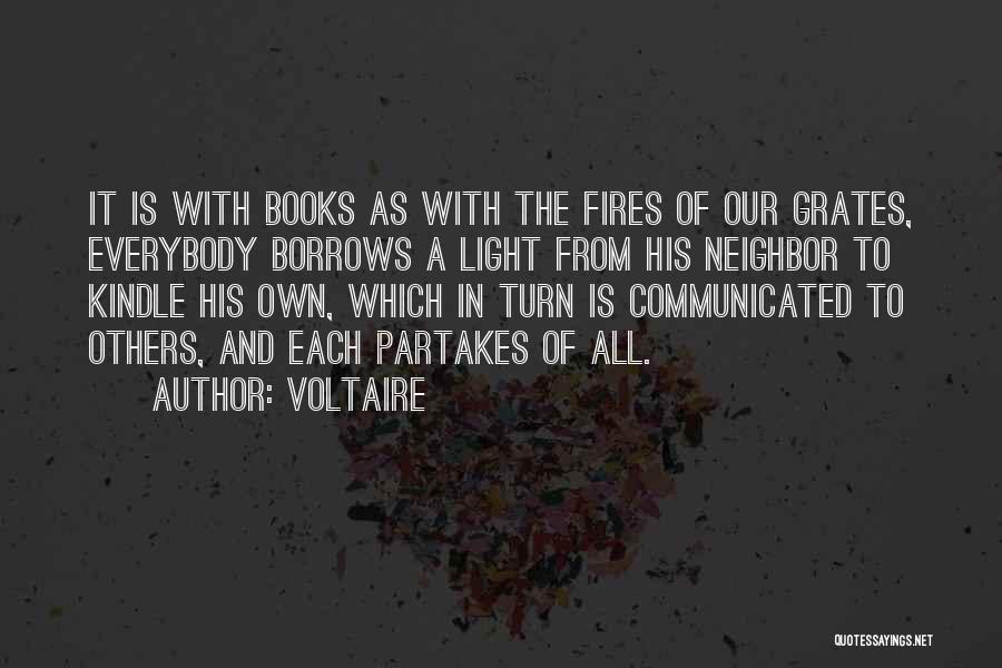 Kindle Fire Quotes By Voltaire