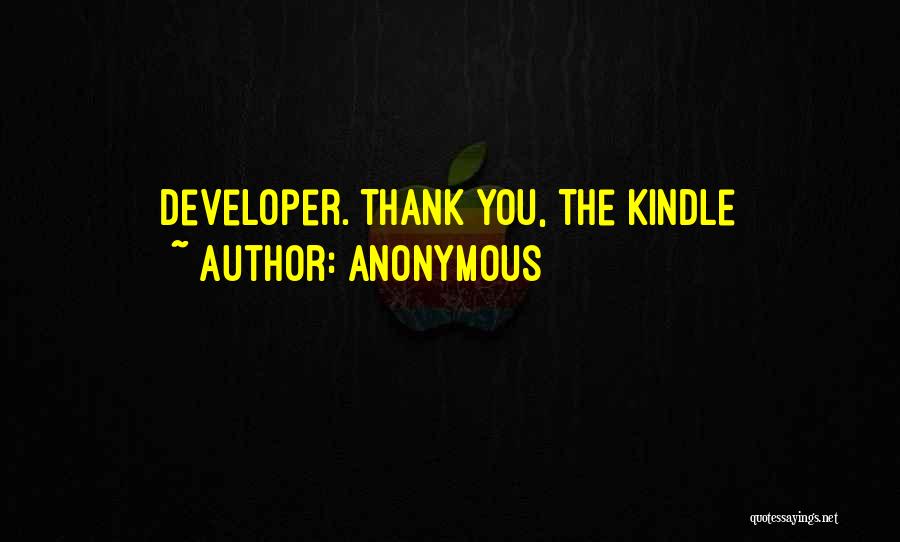 Kindle Quotes By Anonymous