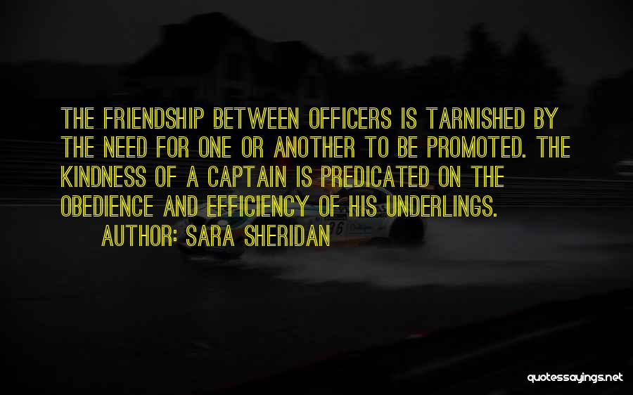Kindness And Friendship Quotes By Sara Sheridan