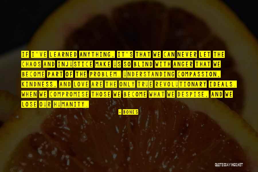 Kindness And Understanding Quotes By BONES Kindness And Understanding Quotes By BONES