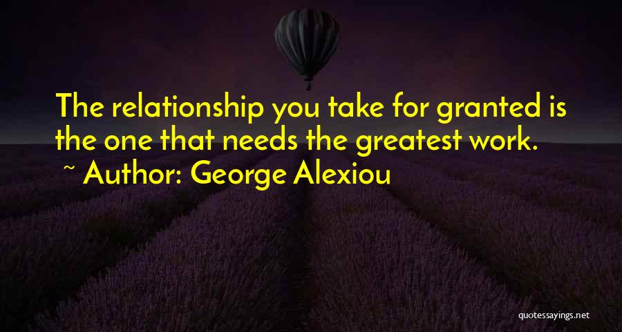 Kindness For Granted Quotes By George Alexiou