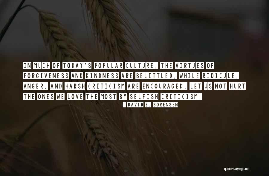 Kindness Forgiveness Quotes By David E. Sorensen Kindness Forgiveness Quotes By David E. Sorensen
