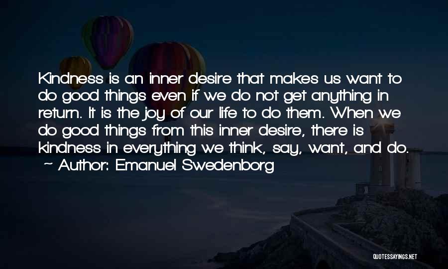 Kindness In Return Quotes By Emanuel Swedenborg