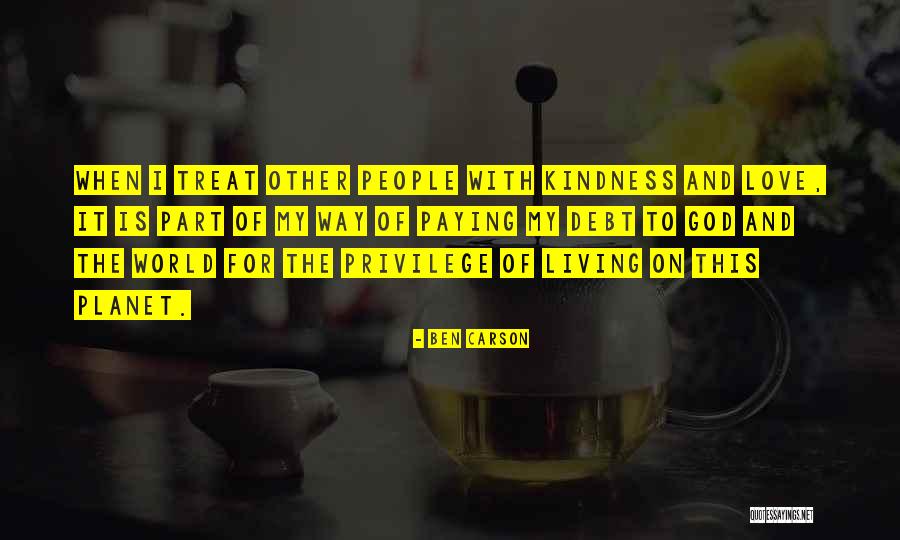 Kindness Of God Quotes By Ben Carson Kindness Of God Quotes By Ben Carson