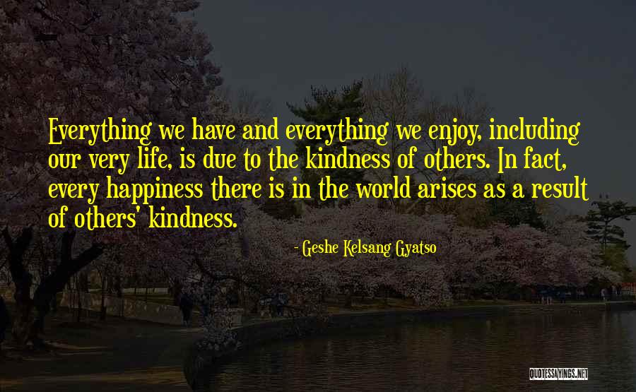 Kindness Of Others Quotes By Geshe Kelsang Gyatso Kindness Of Others Quotes By Geshe Kelsang Gyatso