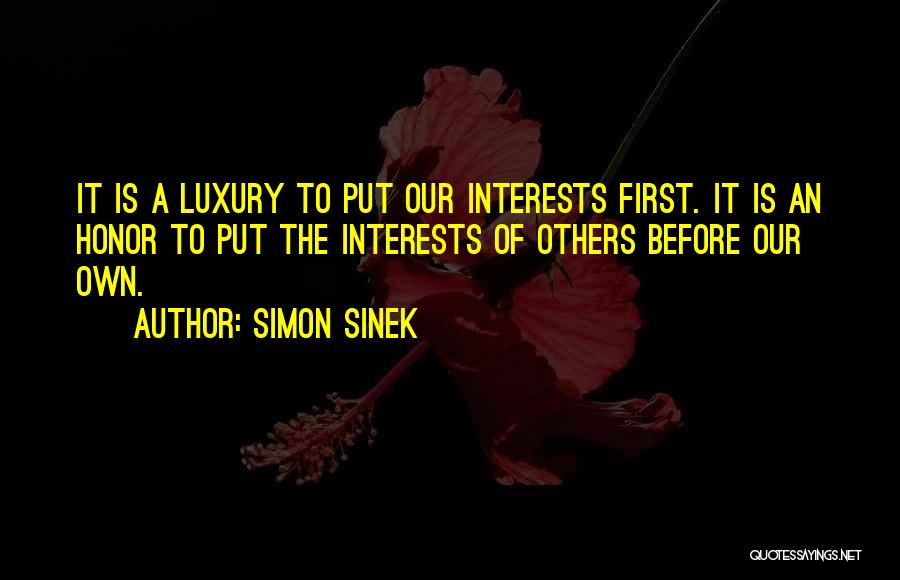 Kindness Of Others Quotes By Simon Sinek