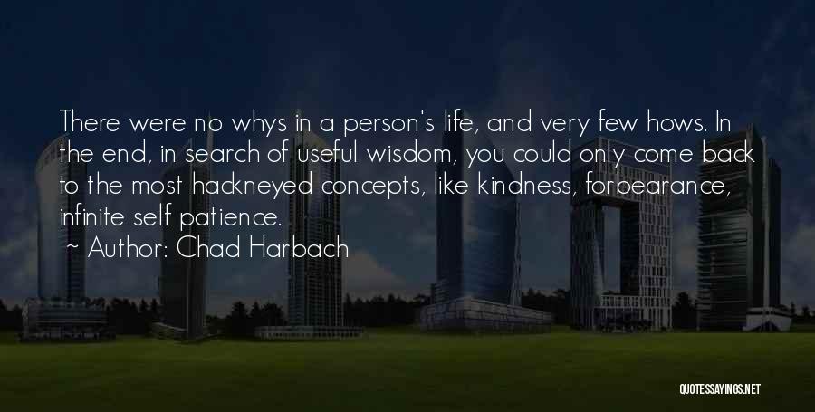 Kindness Quotes By Chad Harbach