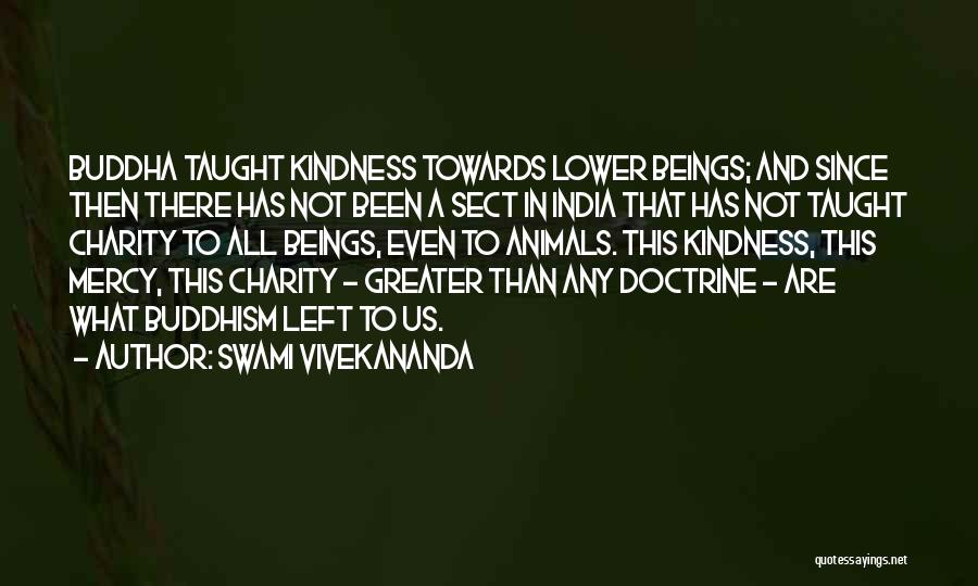 Kindness To Animals Quotes By Swami Vivekananda