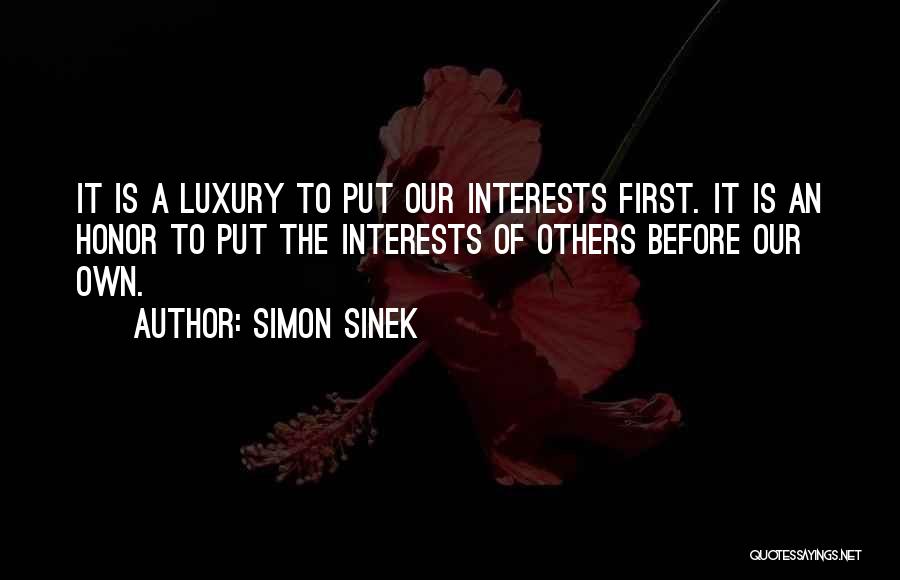 Kindness To Others Quotes By Simon Sinek