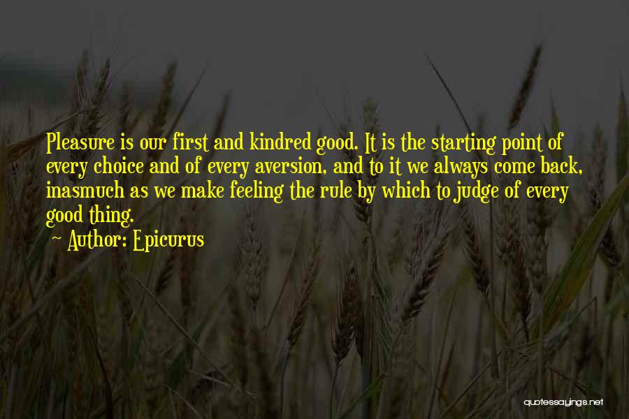 Kindred Kindred Quotes By Epicurus