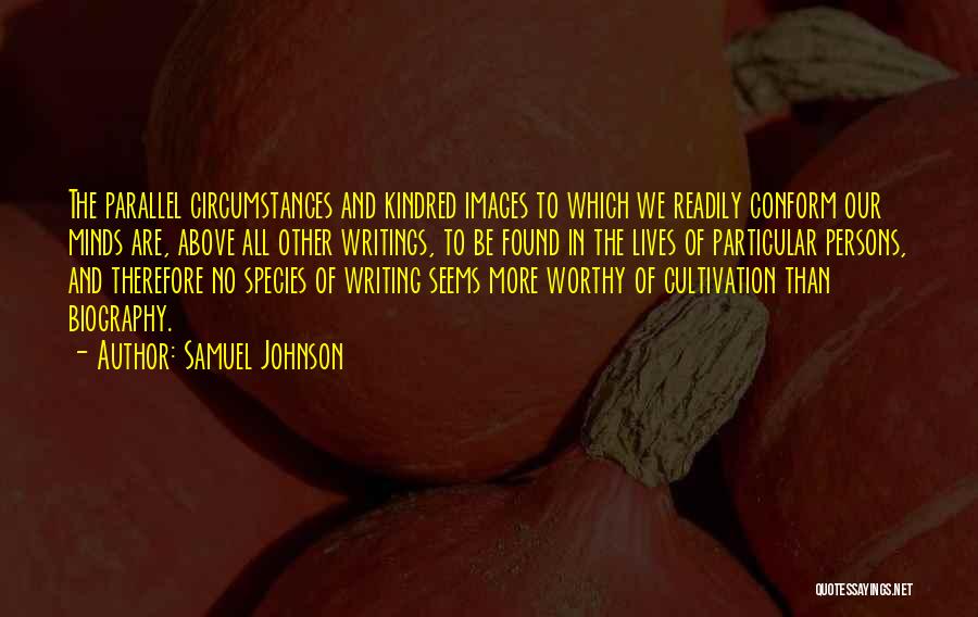 Kindred Quotes By Samuel Johnson