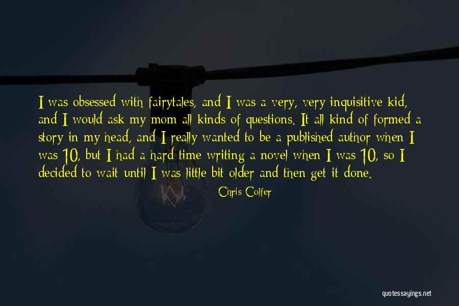 Kinds Of Questions Quotes By Chris Colfer Kinds Of Questions Quotes By Chris Colfer