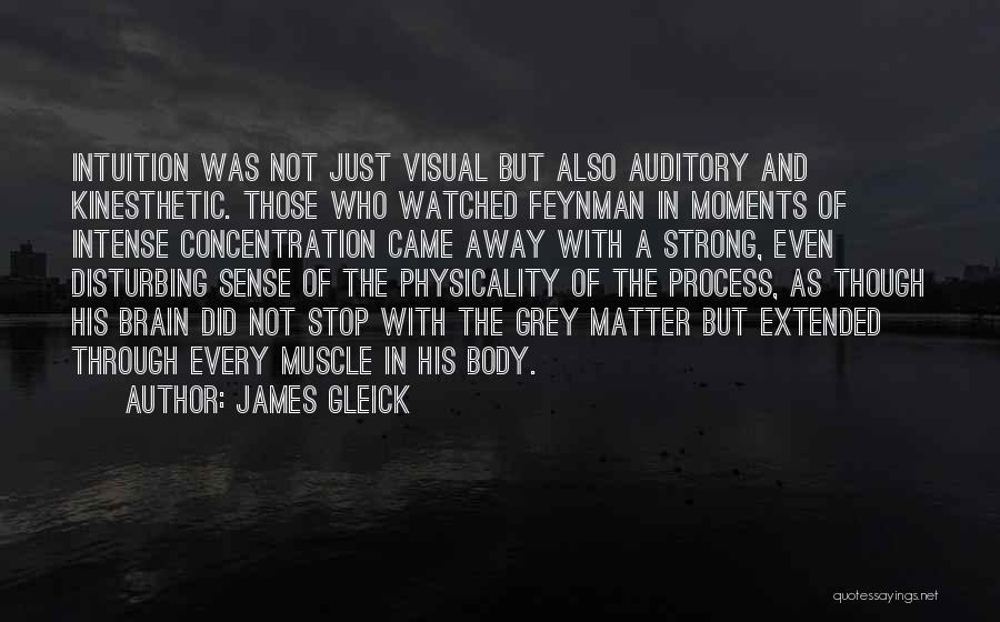 Kinesthetic Quotes By James Gleick