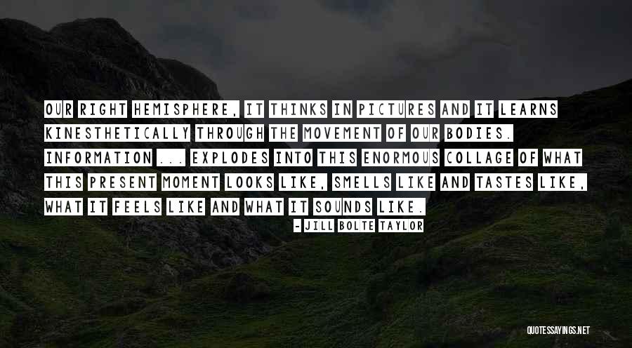 Kinesthetically Quotes By Jill Bolte Taylor Kinesthetically Quotes By Jill Bolte Taylor