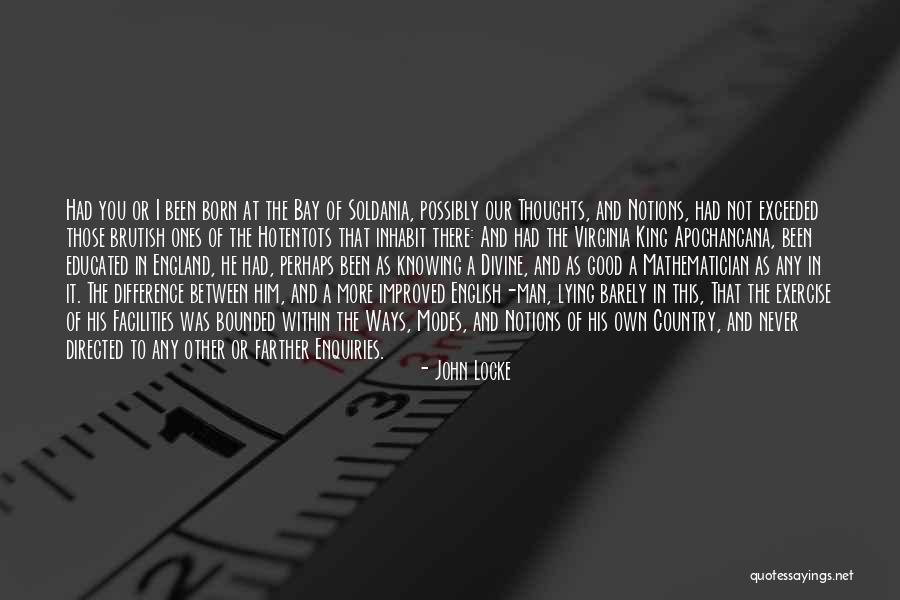 King And Country Quotes By John Locke King And Country Quotes By John Locke